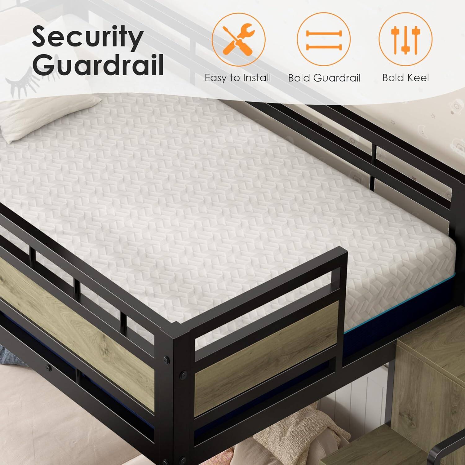 Security Guardrail

- Easy to Install
- Bold Guardrail
- Bold Keel