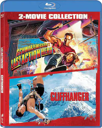 Front. Cliffhanger / Last Action Hero - BLU-RAY.