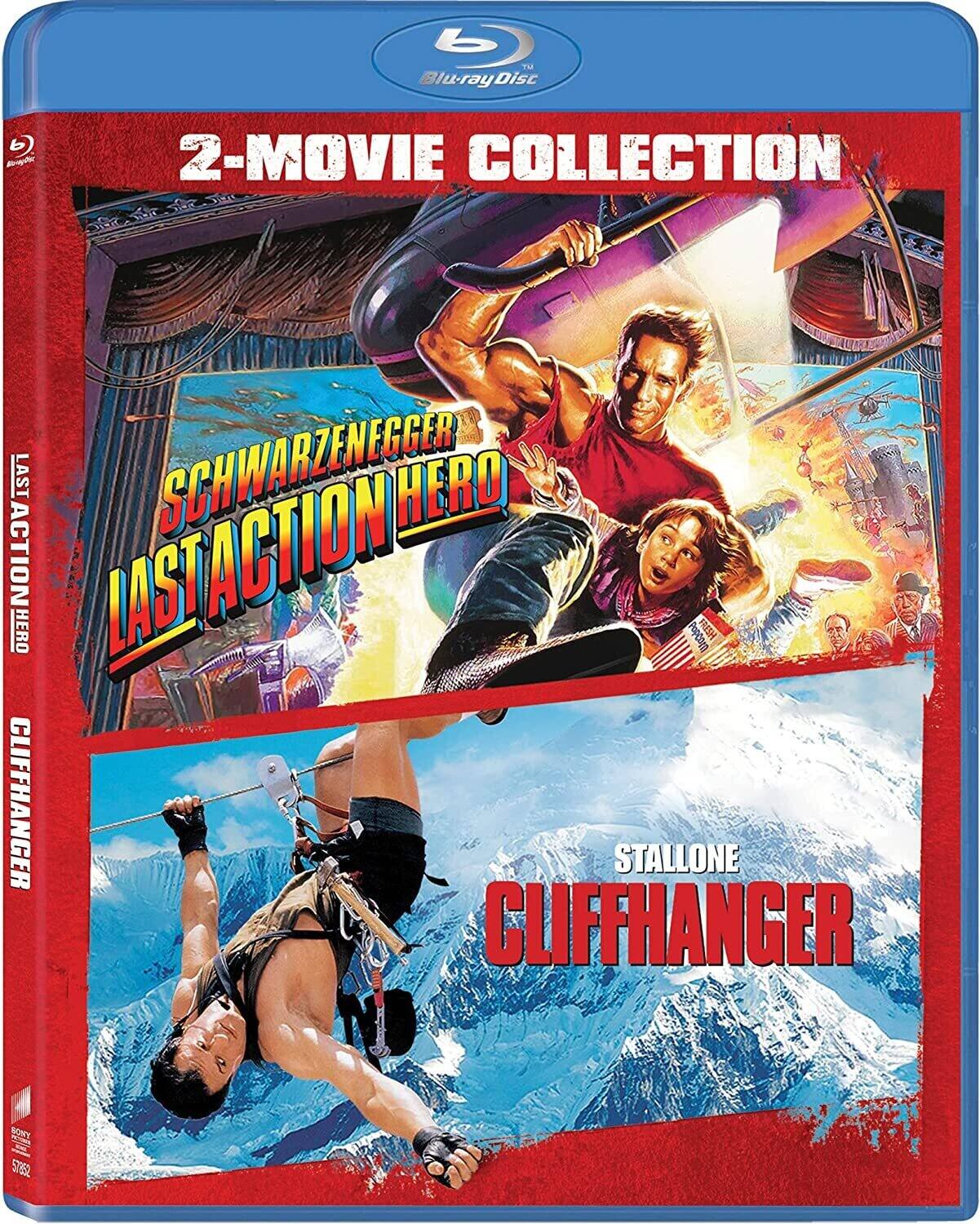 Front. Cliffhanger / Last Action Hero   - BLU-RAY.