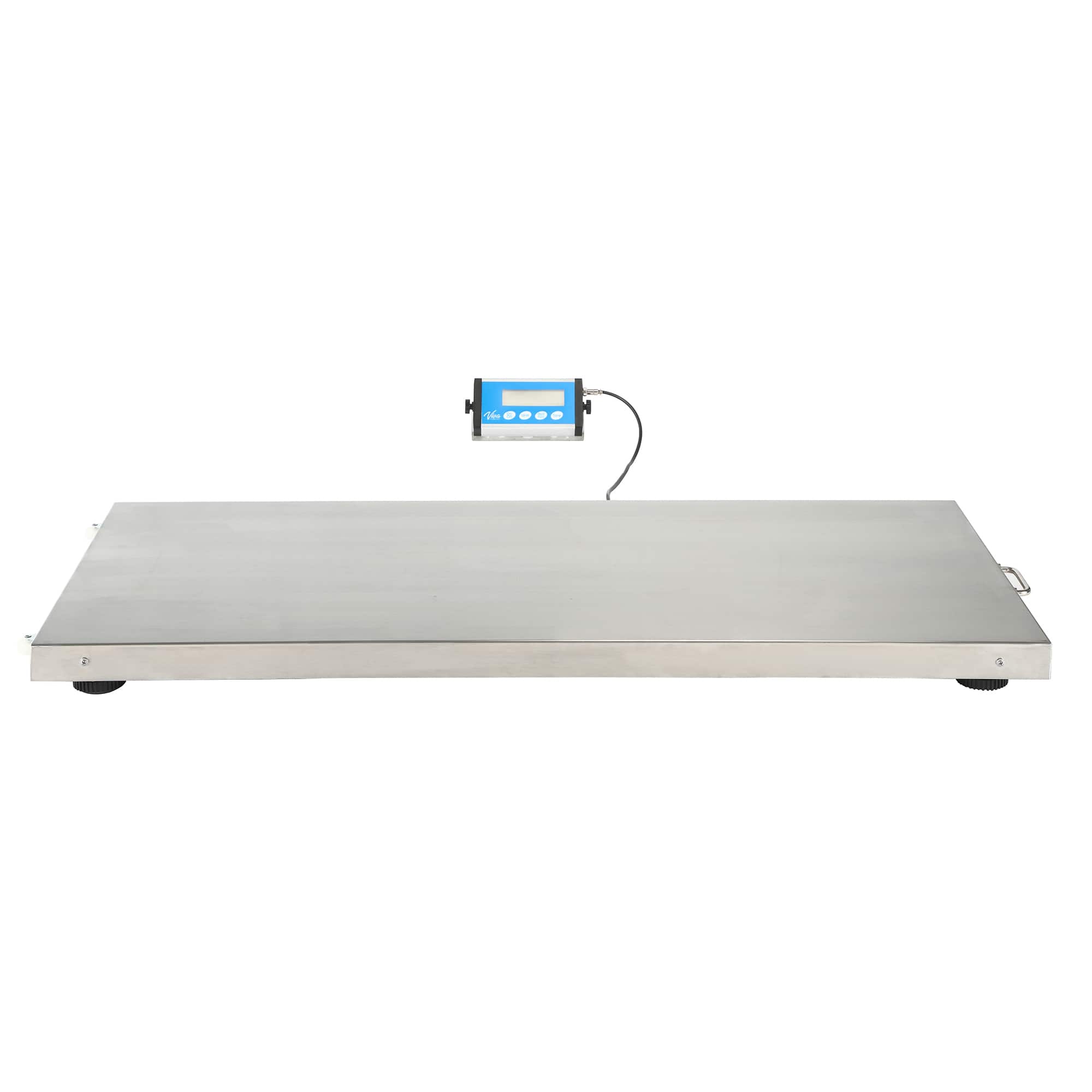 Viva Comfort - ME904 Series Veterinary Pet Scale with LCD Display and Wheels - White