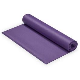 Sunny Health & Fitness - High-Density 4mm Yoga Mat - Purple
