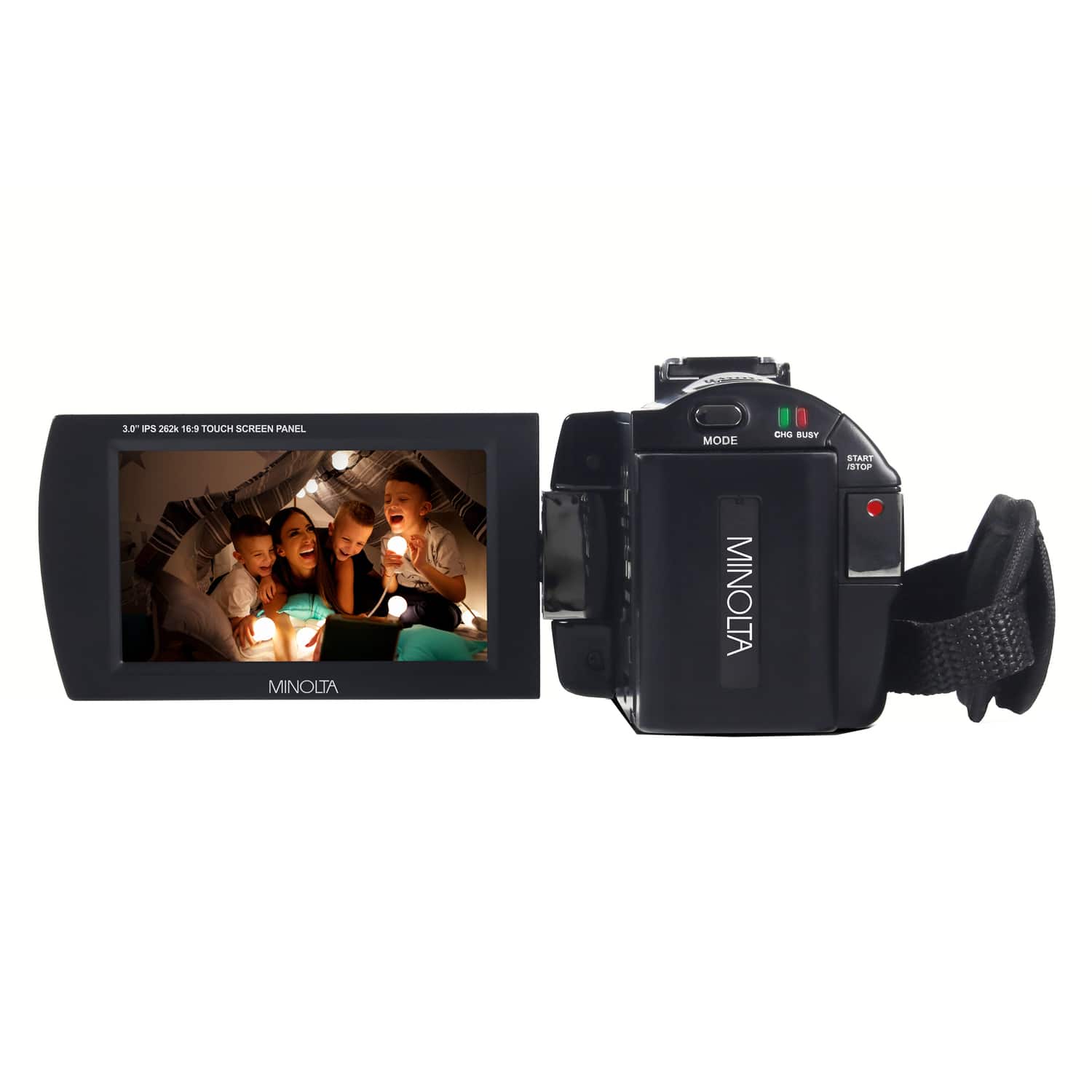 Minolta MN4K25NV 4K Ultra HD 30 MP Night Vision Camcorder (Black