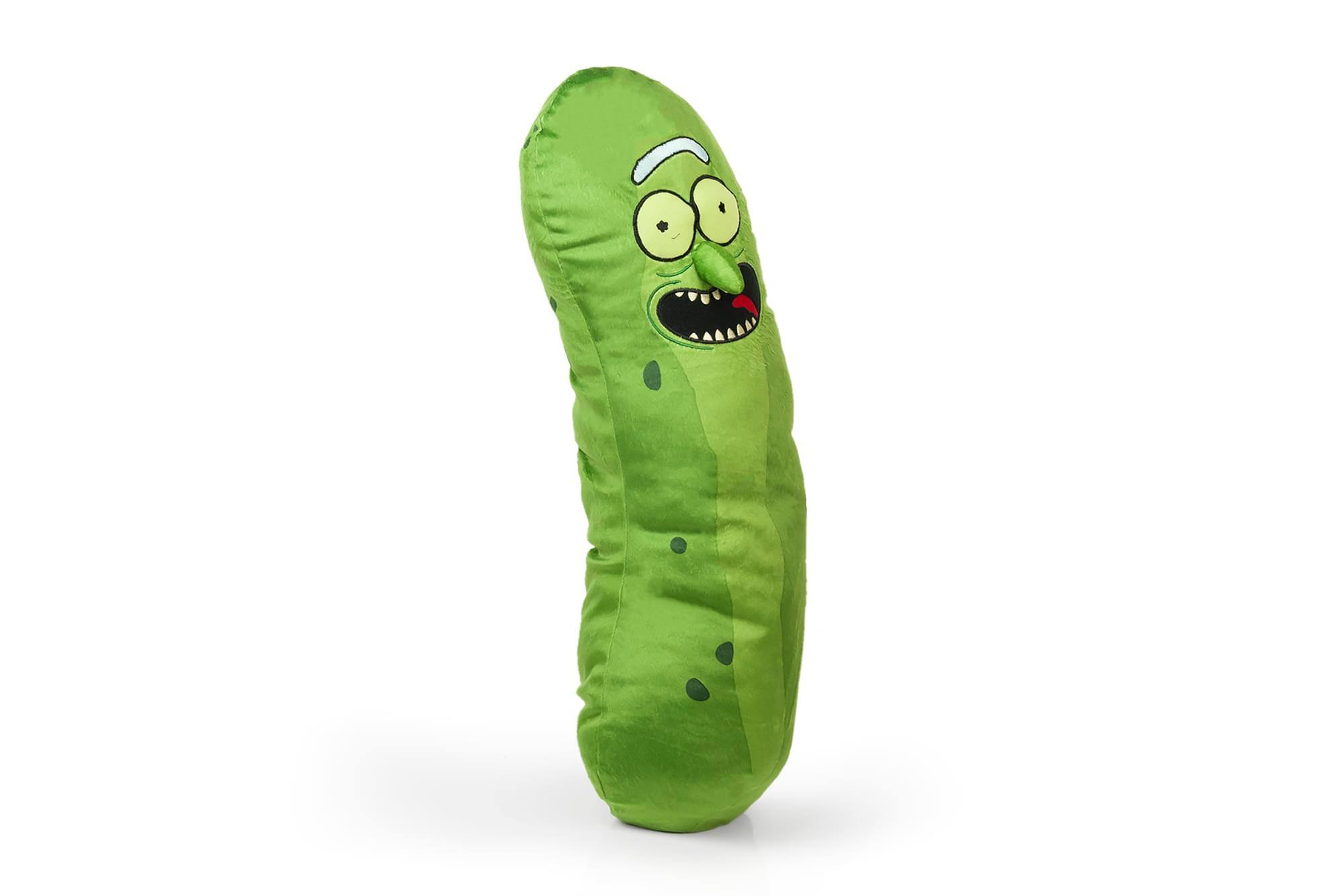 Alt View 1. Franco Manufacturing Co - Rick and Morty 20" Pickle Rick Plush Pillow - Green.