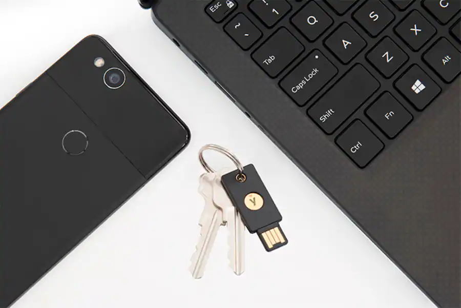 2fa Key Yubico Security Key NFC Two Factor Authentication Security Key, Connect ...