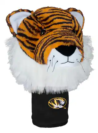 Front. WinCraft - Missouri Tigers Mascot Headcover - Multicolor.