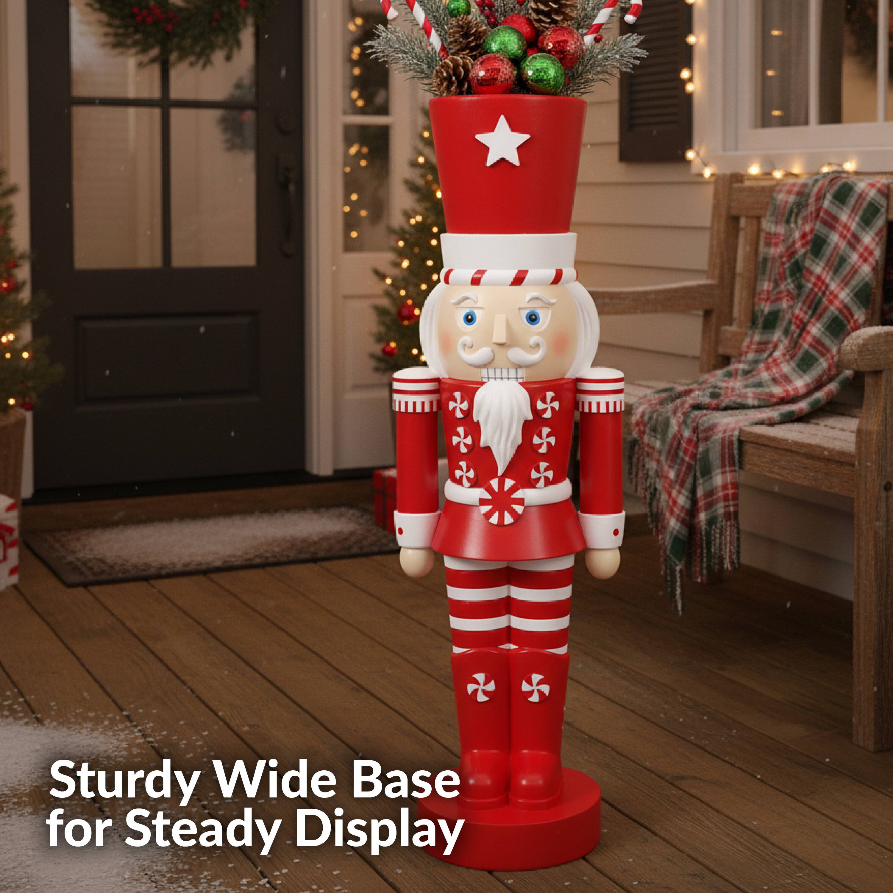 Sturdy Wide Base for Steady Display