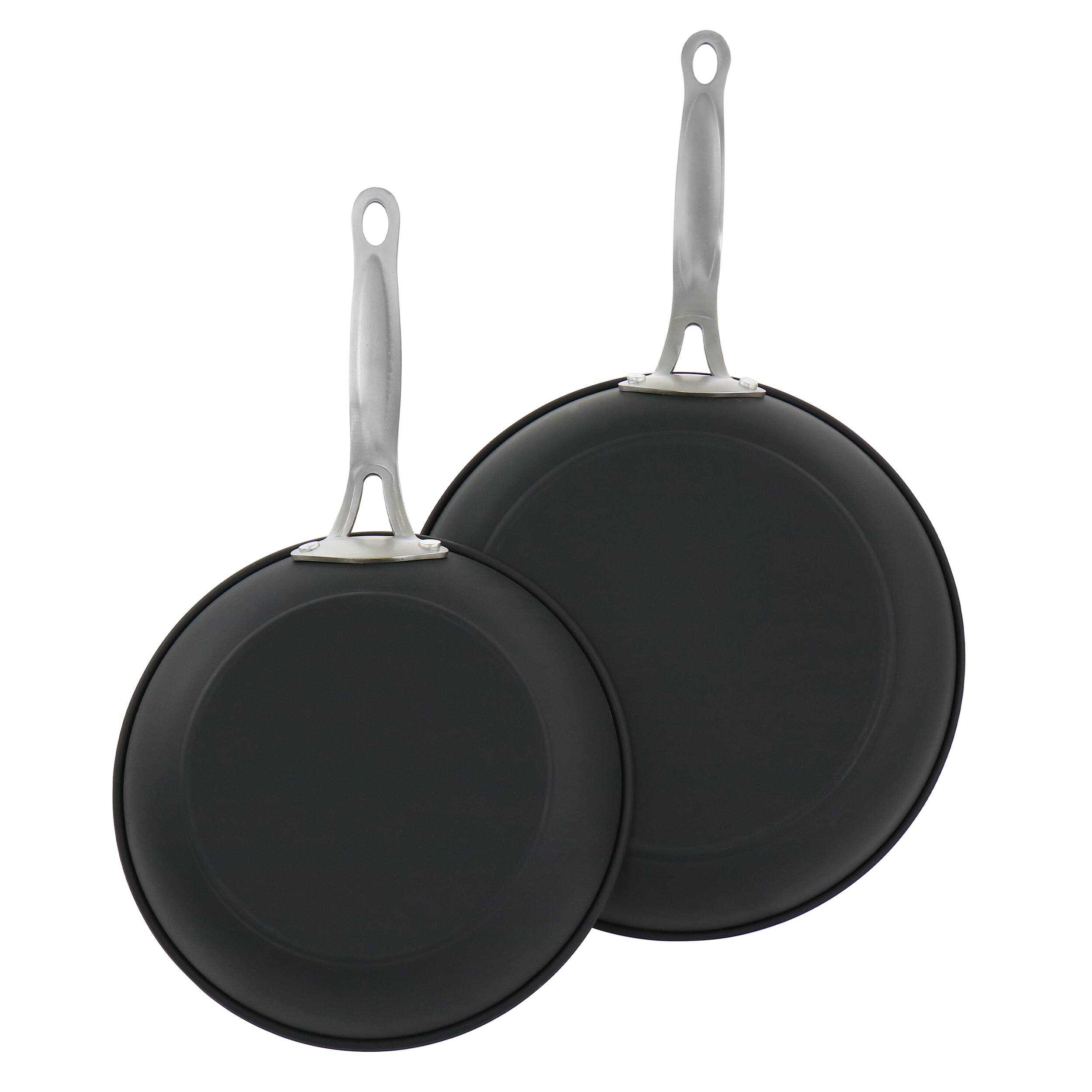 Alt View 3. Gibson - Gibson Home Chestnut 2 Piece Nonstick Carbon Steel Frying Pan Set in Copper - Copper.