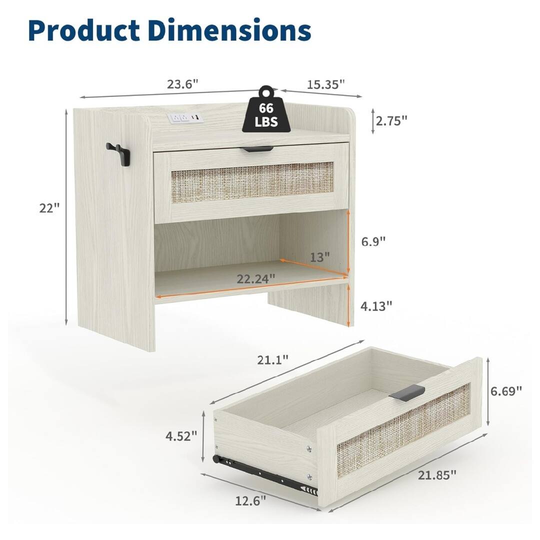 Product Dimensions

- 23.6" (Width)
- 15.35" (Depth)
- 2.75" (Height)
- 22" (Height)
- 13" (Depth)
- 6.9" (Height)
- 22.24" (Width)
- 4.13" (Height)
- 21.1" (Width)
- 6.69" (Height)
- 4.52" (Height)
- 12.6" (Height)
- 21.85" (Width)
