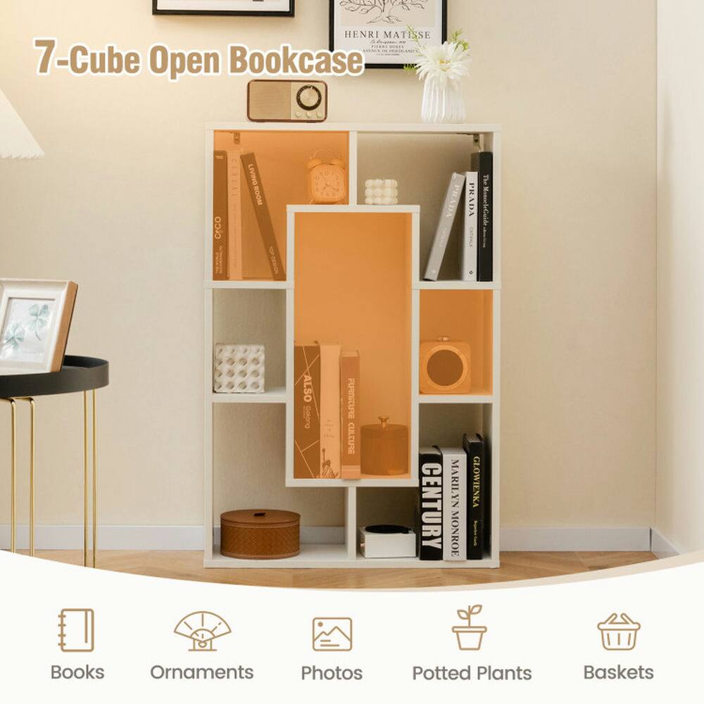 HENRI MATISSE  
7-Cube Open Bookcase  
1 CrCO LIVING ROOM PRADA  
The ManceleGuide  
ALSO Seepng  
CULTURE CENTURY  
MARILYN MONROE  
GLOWIENKA  
Books  
Ornaments  
Photos  
Potted Plants  
Baskets