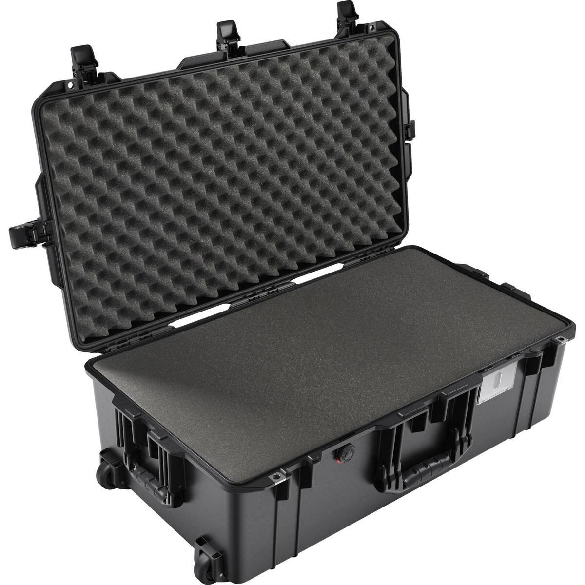 Front. Pelican - Pelican 1615AirWF Wheeled Hard Case with Foam Insert, Black.
