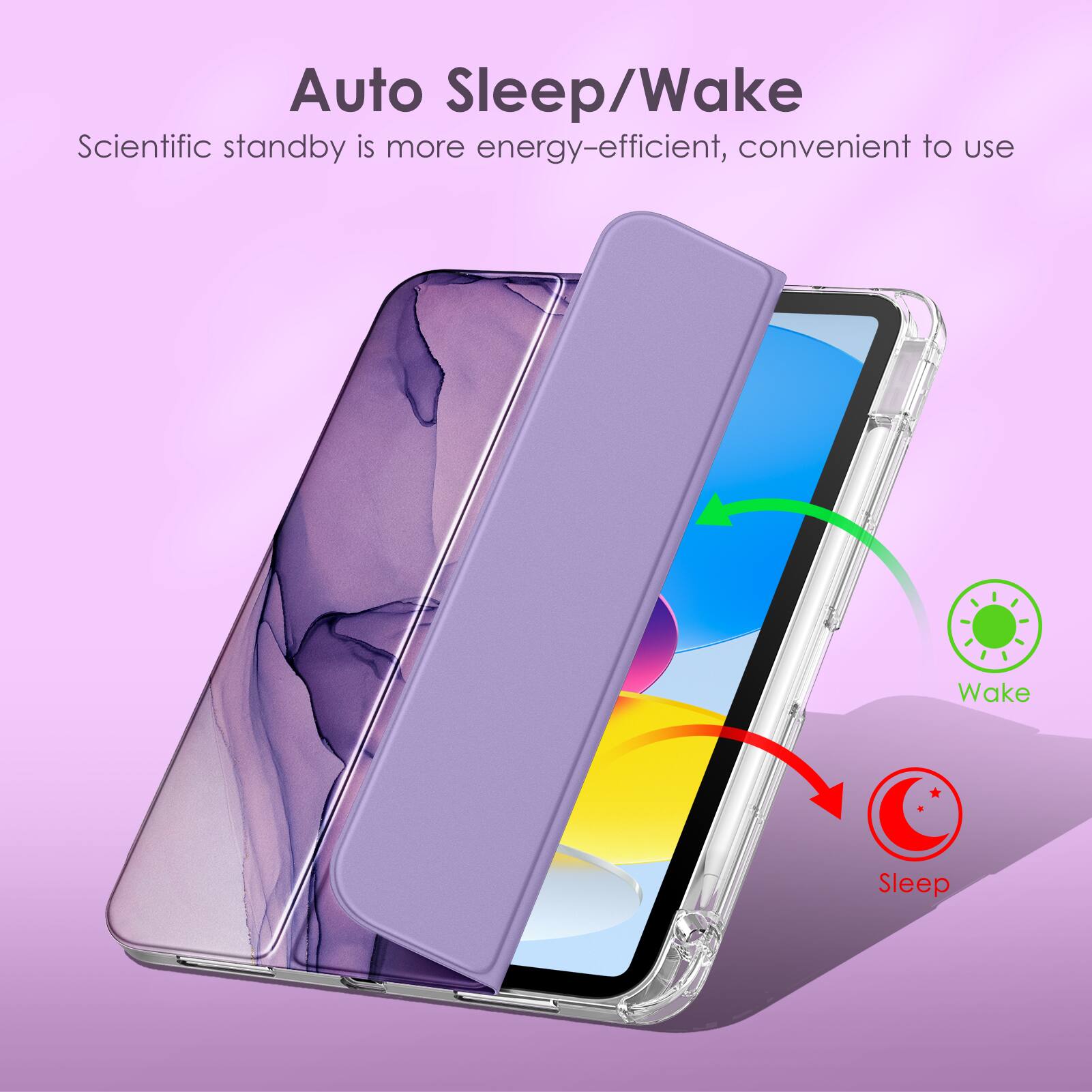 Auto Sleep/Wake

Scientific standby is more energy-efficient, convenient to use

Wake

Sleep