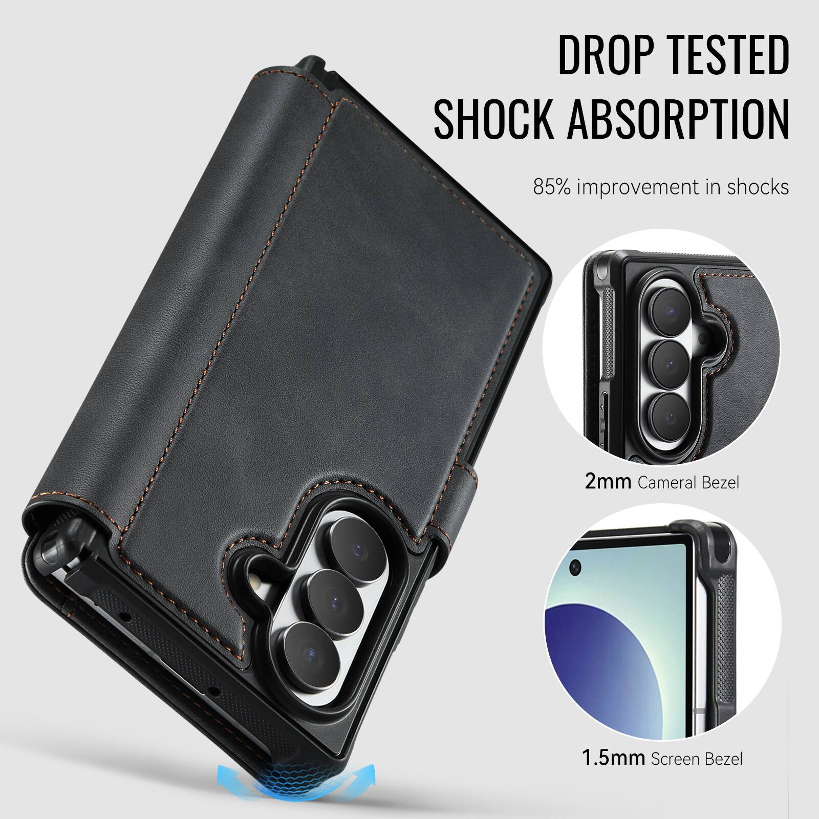 DROP TESTED SHOCK ABSORPTION  
85% improvement in shocks  
2mm Camera Bezel  
1.5mm Screen Bezel