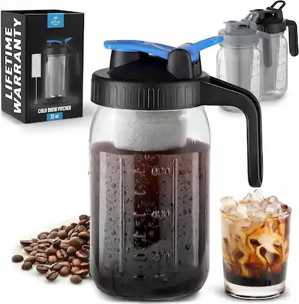 LIFETIME WARRANTY
COLD BREW PITCHER
32 OZ
LULAP
