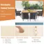 Detachable Padded Cushion: Ensure exceptional comfort with 180G Non-Woven Fabric, High-Density Sponge, Tear-Proof, Elastic, Waterproof, Long-Lasting, Anti-Fading, and zippered Design. Removed for easy washing.