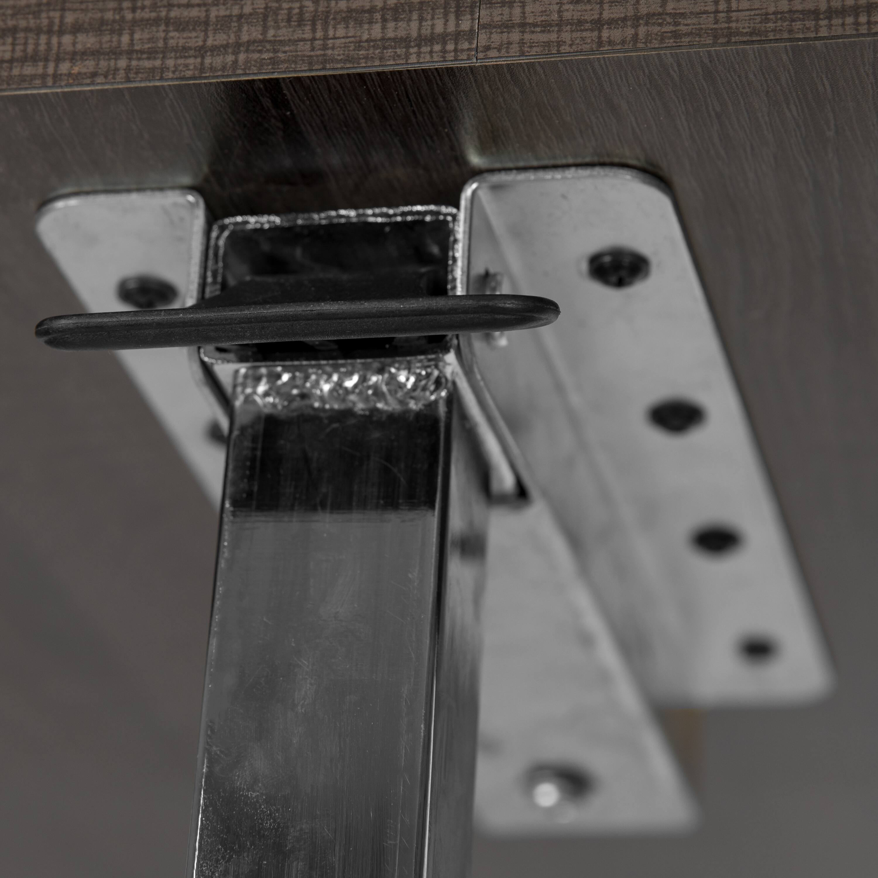 Alt View 10. Emma + Oliver - Adjustable Overbed Table with Wheels for Home and Hospital - Oak.