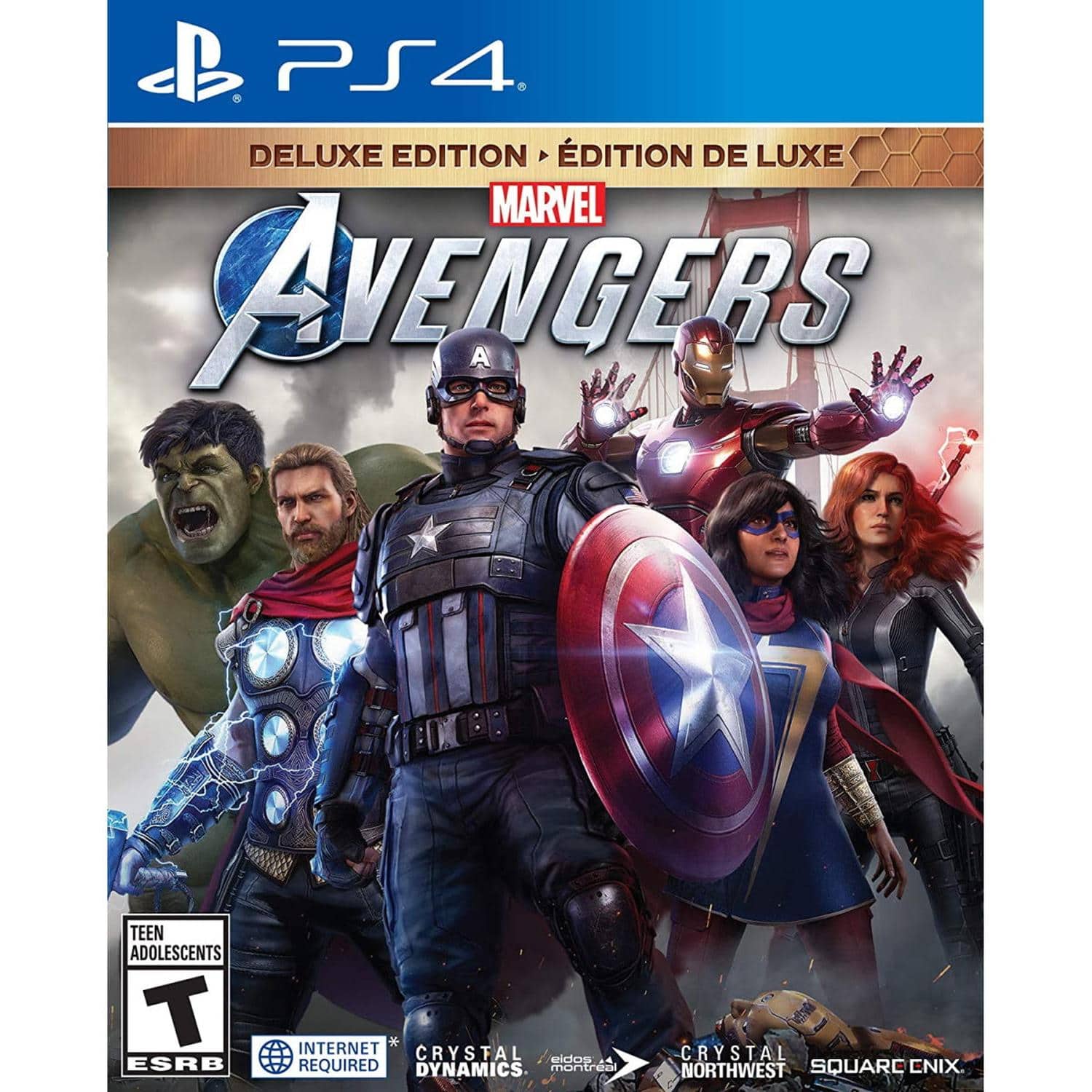 Marvel's Avengers - Deluxe Edition [PlayStation 4] [Free Upgrade Playstation 5 Version] - PlayStation 4