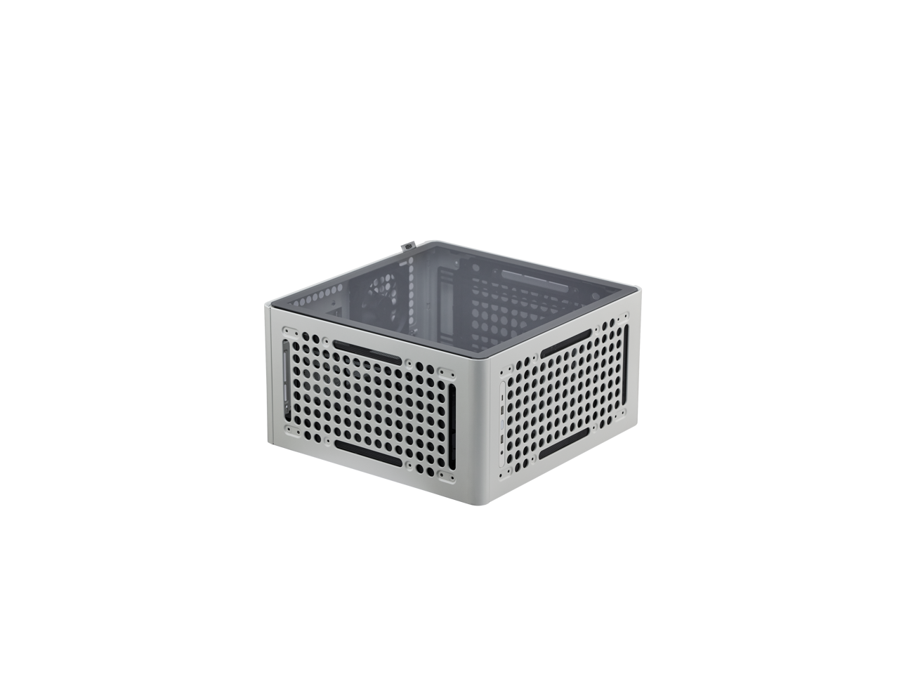 Alt View 8. Cooler Master - Cooler Master QUBE 540 ATX Mid-Tower Case, 415mm GPU Clearance, Tempered Glass, Modular Design - Moonstone - Moonstone.