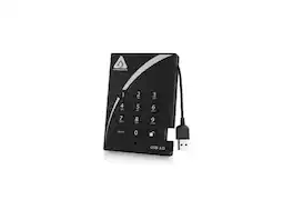 Apricorn - Aegis Padlock A25-3PL256-S4000 4 TB Solid State Drive - External - Portable - USB 3.0