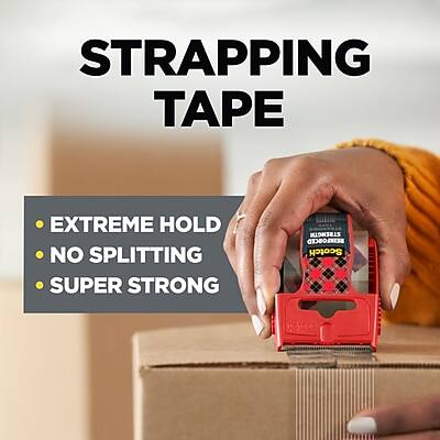 STRAPPING TAPE

- EXTREME HOLD
- NO SPLITTING
- SUPER STRONG