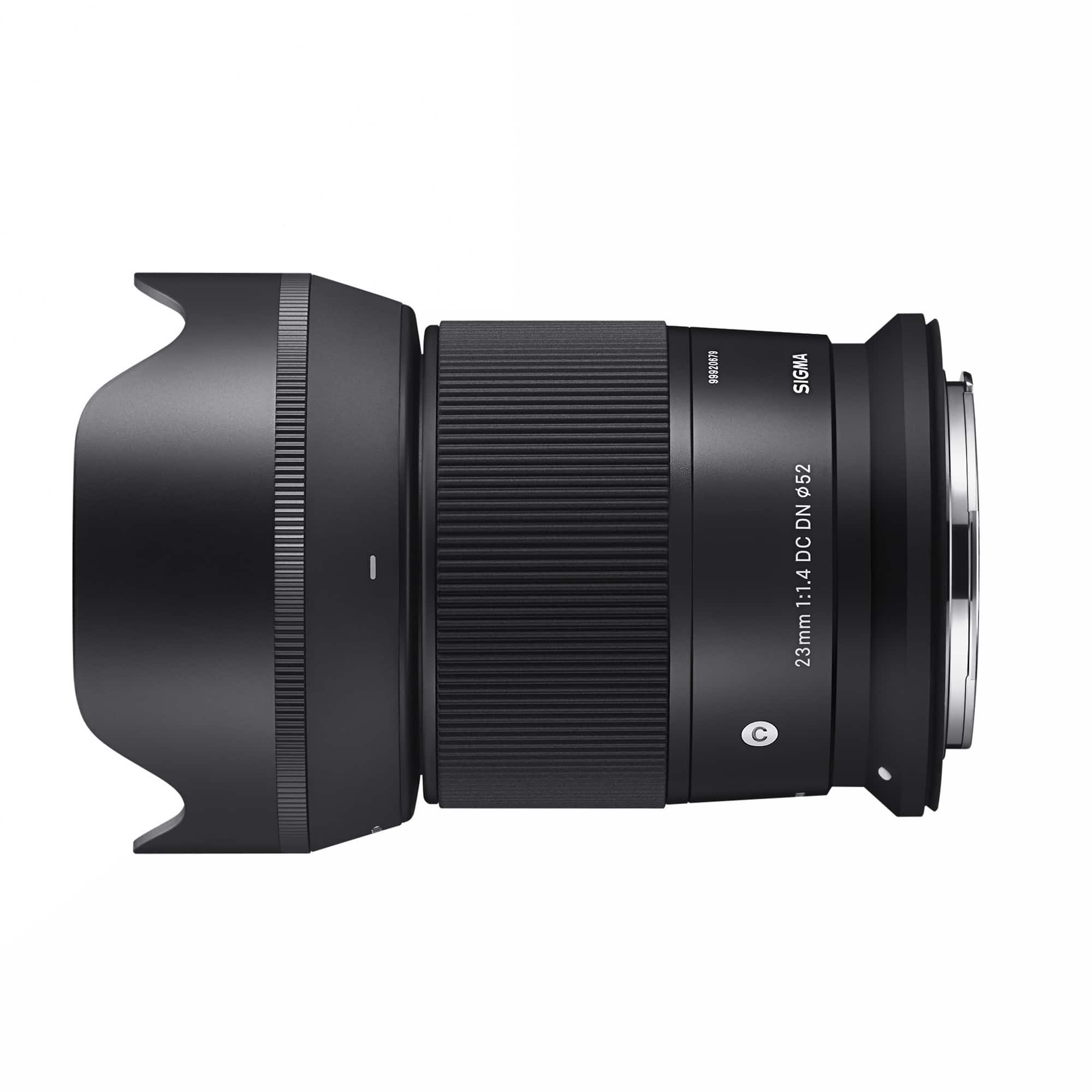 Sigma - 23mm F1.4 DC DN Lens Canon RF-Mount - Black