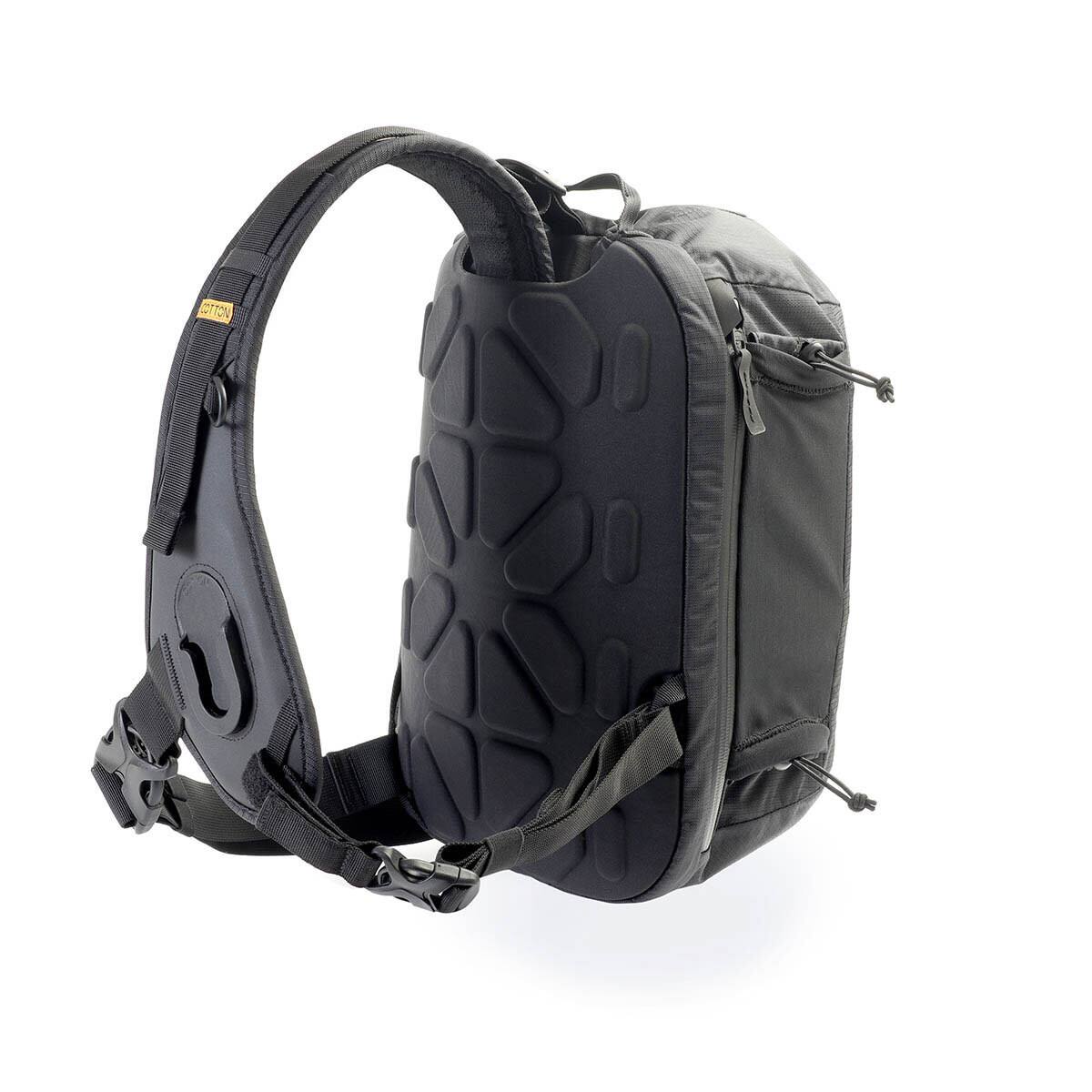 Alt View 1. Cotton Carrier - Cotton Carrier Hyker 12L Sling Bag with Lens Bag Insert for Camera, Black.