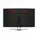 Back. Deco Gear - 39-Inch Curved Gaming Monitor, 2560x1440, 1ms MPRT, 165 Hz, 4000:1, R3000 - Black.