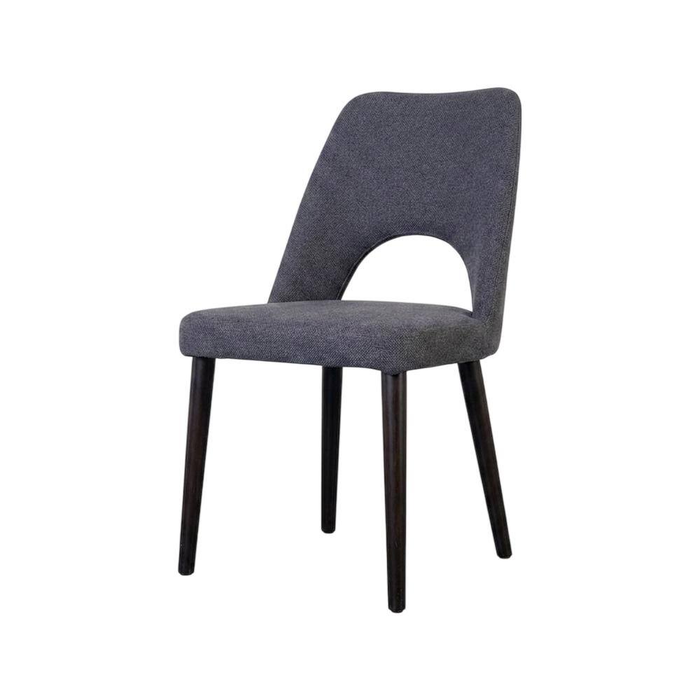Front. Porter Designs - Prato Upholstered Dining Chair - Gray.