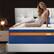 Alt View 2. FC Design - FC Design 14 Inch Thick Luxury Memory Foam Mattress with 6 Layers - King - White Blue.