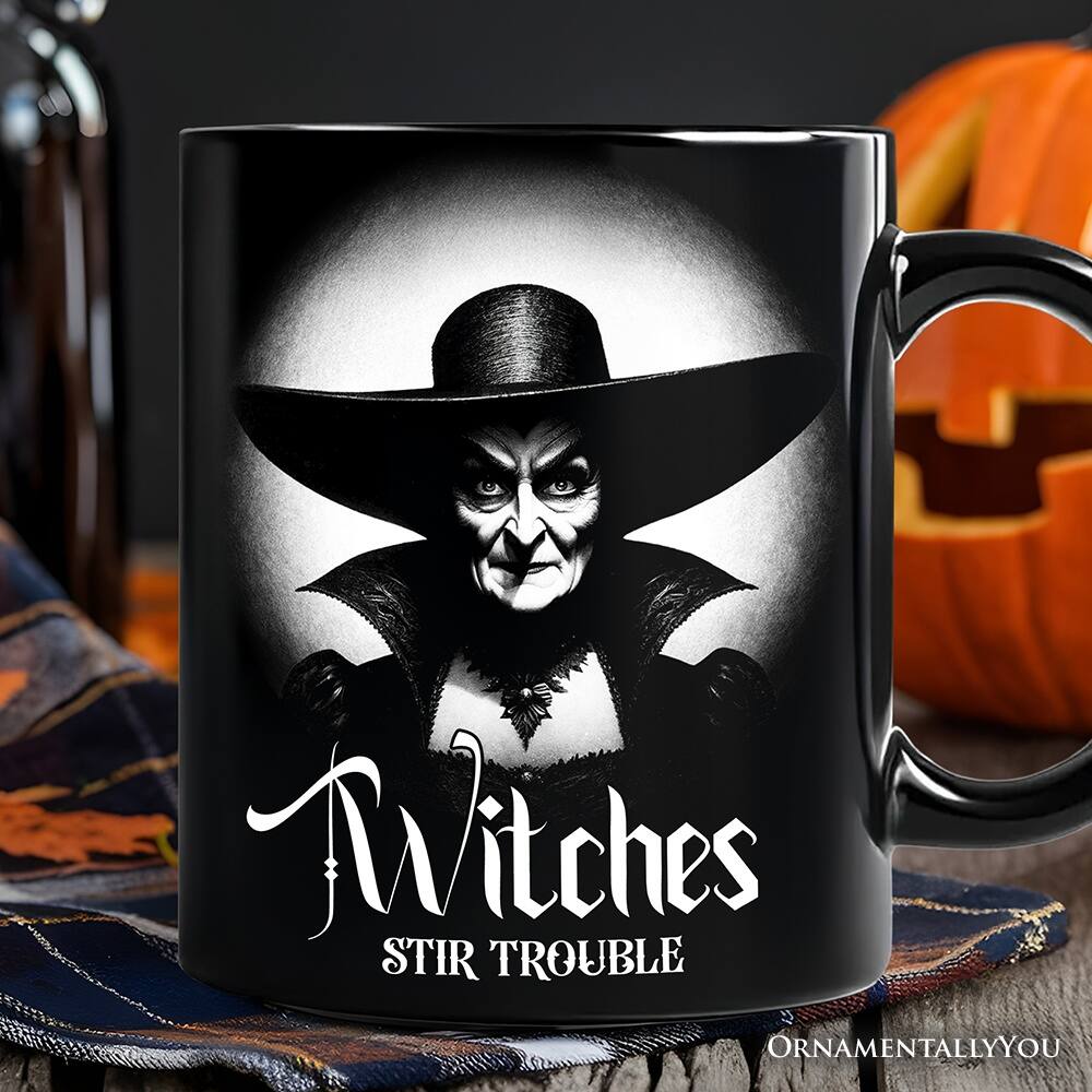 Witches Stir Trouble Ornamentally You
