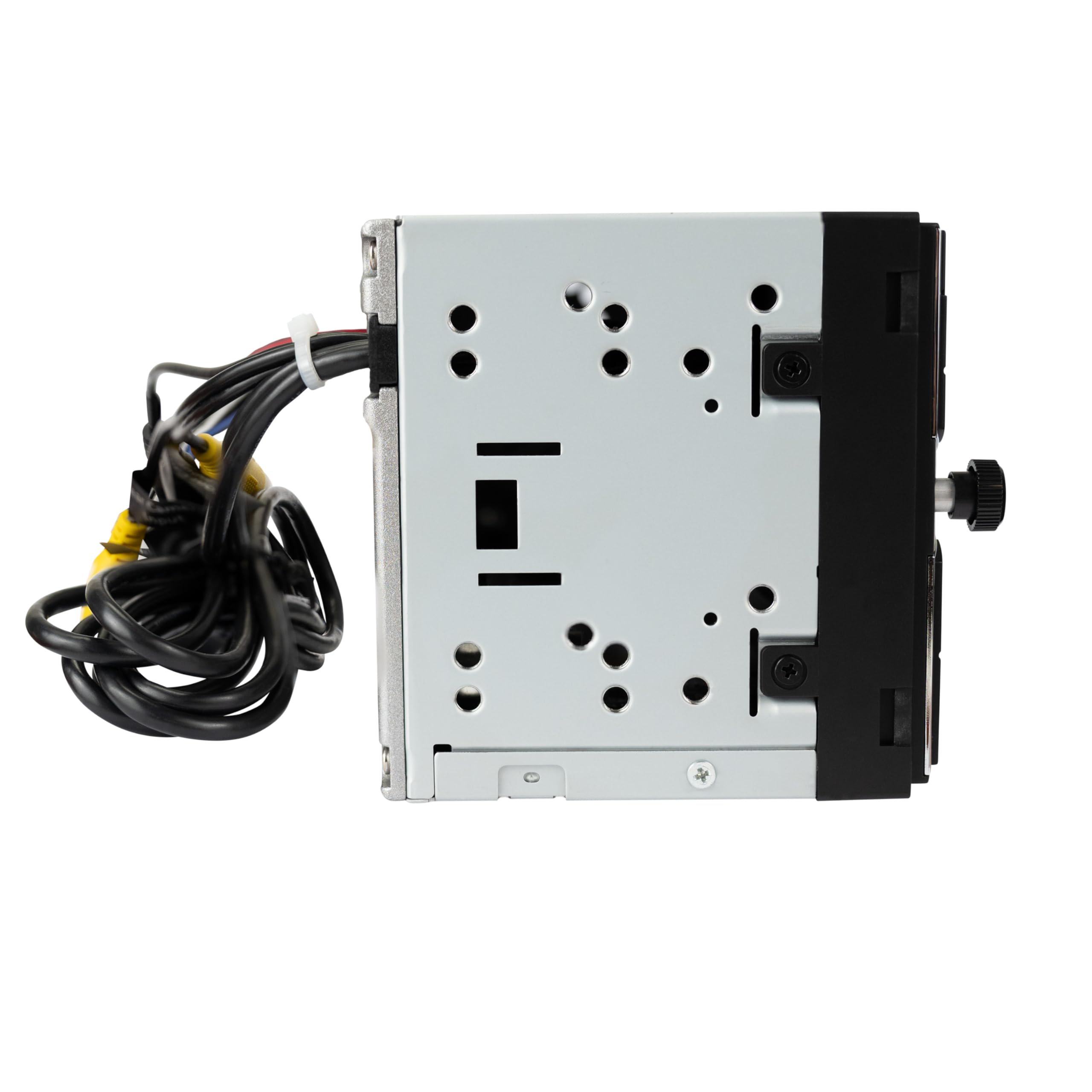 Back. Jensen - Jensen CAR714MW 7" Double-DIN Digital Multimedia Receiver with Bluetooth, CarPlay/Android Auto Compatibility - Black.