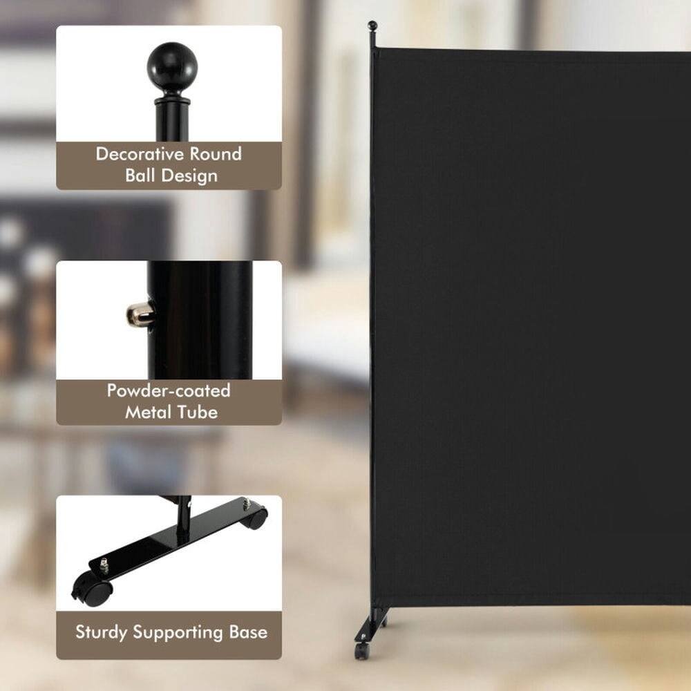 Decorative Round Ball Design  
Powder-coated Metal Tube  
Sturdy Supporting Base