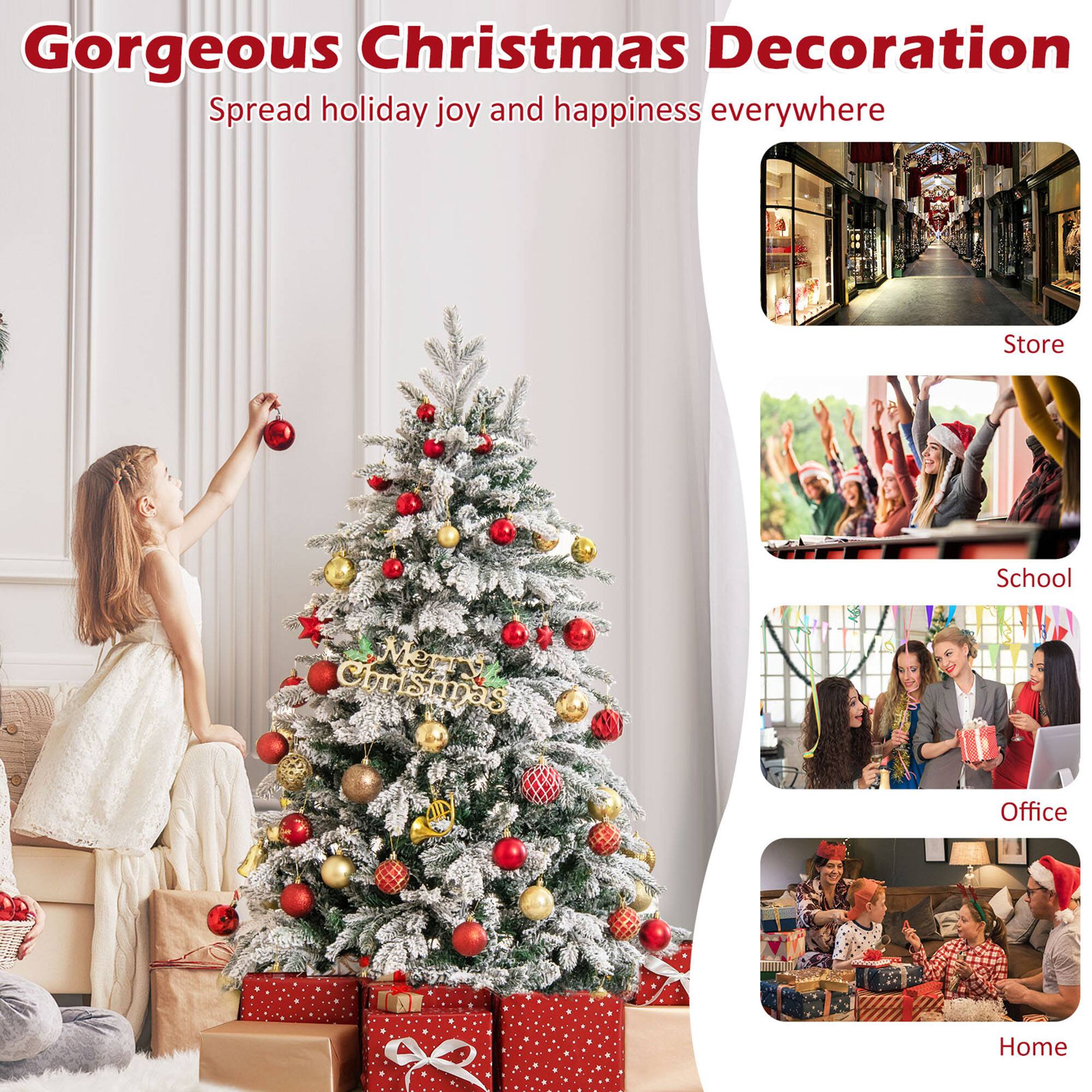 Gorgeous Christmas Decoration  
Spread holiday joy and happiness everywhere  

Store  
School  
Office  
Home