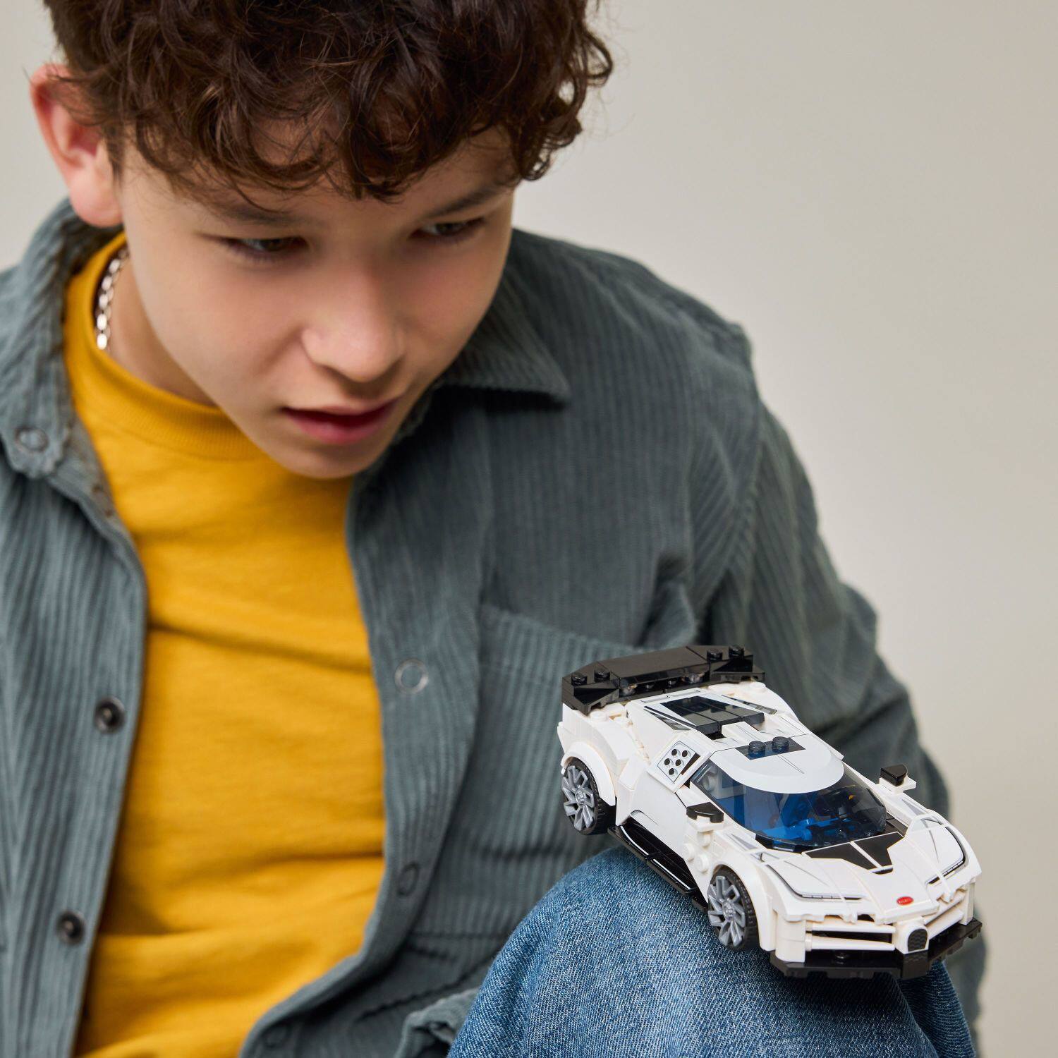 Alt View 11. LEGO - Speed Champions Bugatti Centodieci Hyper Sports Car 77240.