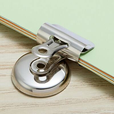Alt View 3. Staples - Magnetic Bulldog Clips, 1.25"W, Metallic, 18/Pack  - Metallic.
