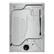 Alt View 2. Whirlpool - 7.4 Cu. Ft. Stackable Gas Dryer with Steam and Wrinkle Shield Option - White.