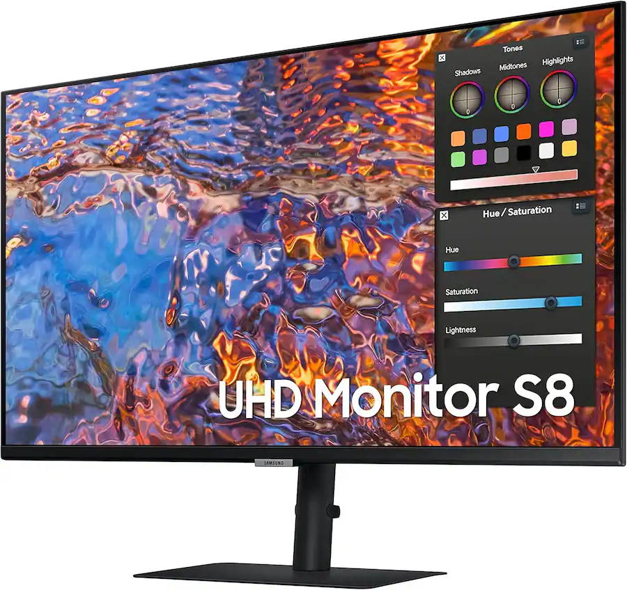 Samsung ViewFinity 27” S8 (S80PB) UHD 4K Monitor with IPS Panel and ...