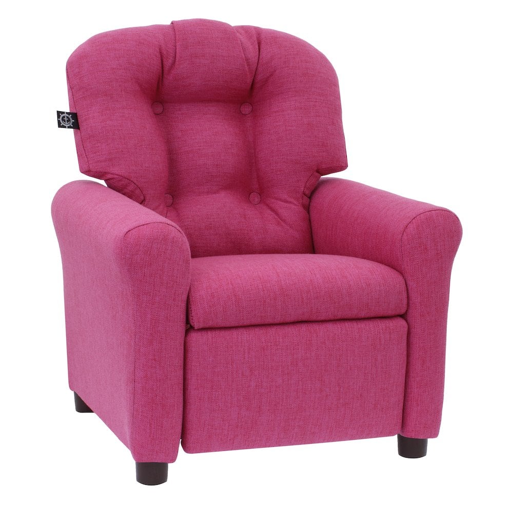 Crew - Traditional Kids Recliner Chair - Magenta price history on PriceWatchPro