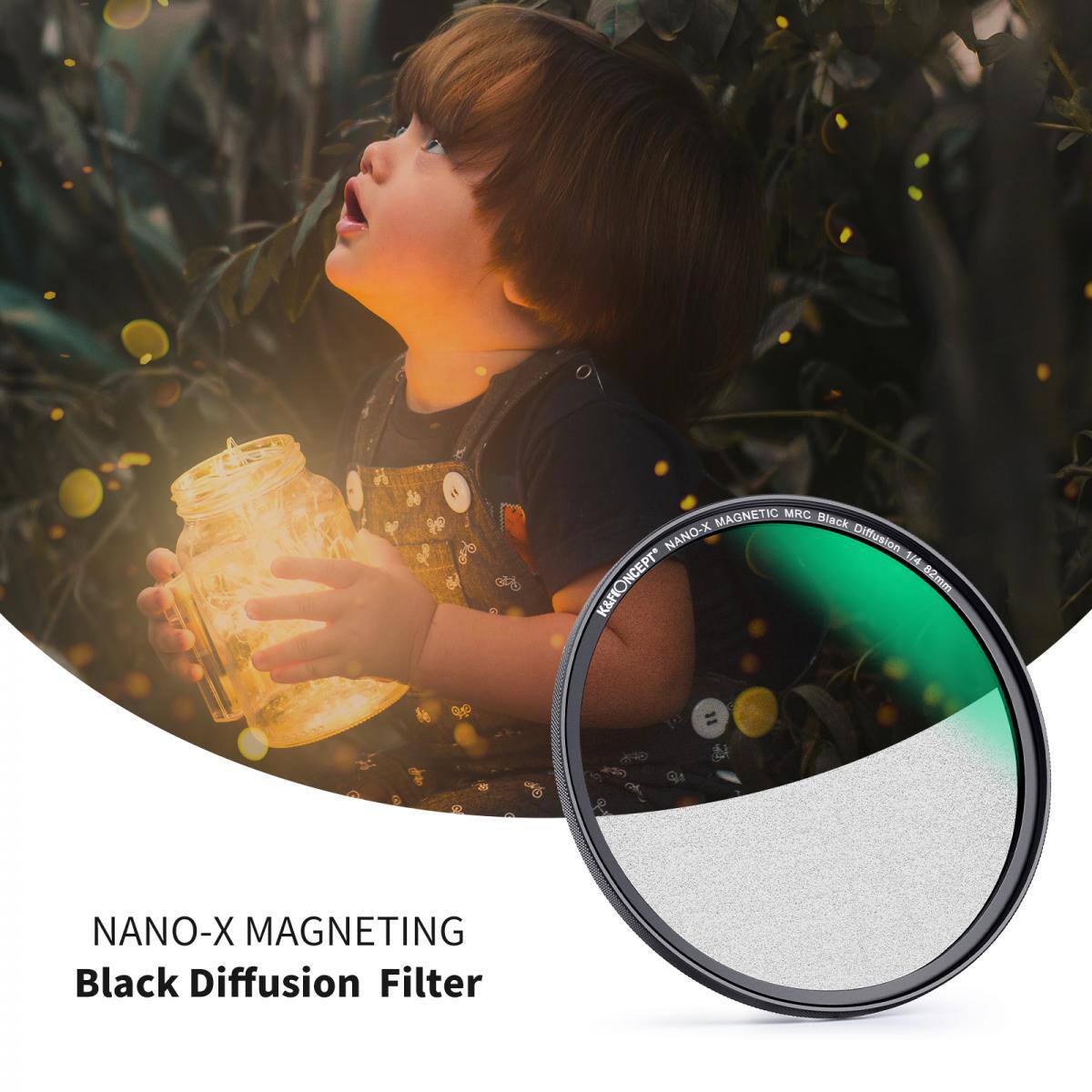 NANO-X MAGNETIC MRC Black Diffusion Filter  
82mm  
K&HONCEPT