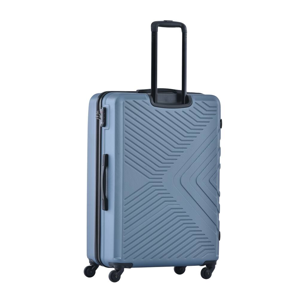 Alt View 2. Ropilly - Ropilly 3 Piece Luggage Set Blue Hard Case Luggage 20/24/28 Inch - Blue.