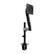 Alt View 1. HUANUO - Single Monitor Desk Mount with Gas Spring Arm and Height Adjustable Column - Black.