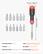 - Item Model Number: ss13in1
- Functions: 13-in-1
- Bits Surface Finish: Electroplated Surface
- Types: Handle, Extension Rod, Phillips, Slotted, Torx, Hex, Square
- Net Weight: 0.35 lbs/0.159 kg
- Item Dimensions: 1.42 x 8.27 in / 36 x 210 mm
- 1.42 in / 36 mm
- 8.27 in / 210 mm