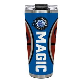 Great American Products - Orlando Magic 32oz. Big Slim Game Ball Travel Tumbler - Brown