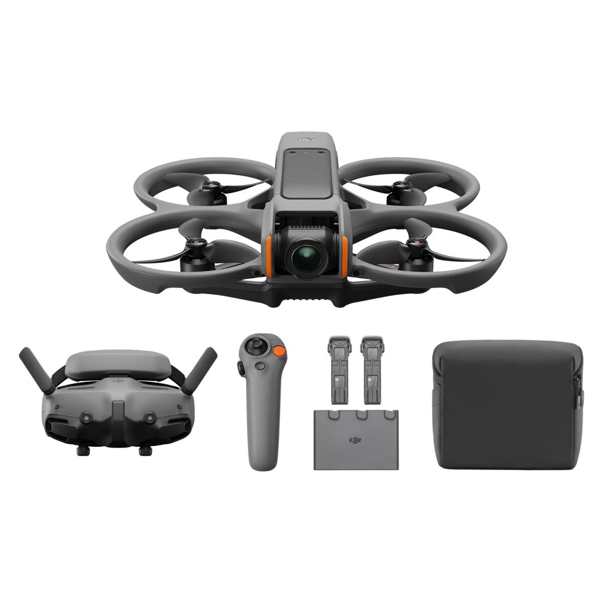 Alt View 2. DJI - DJI Avata 2 Fly More Combo (3 Batteries) FPV Drone with Camera 4K, Propeller Guard, Camera Drone, Goggles 3 & RC Motion.