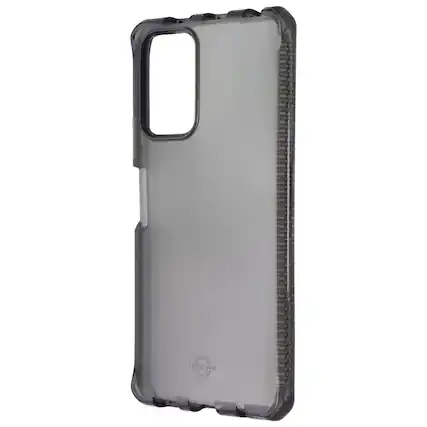Front. Itskins - ITSKINS Spectrum R // Clear Series Case for Redmi Note 10 Pro Max - Smoke - Black.
