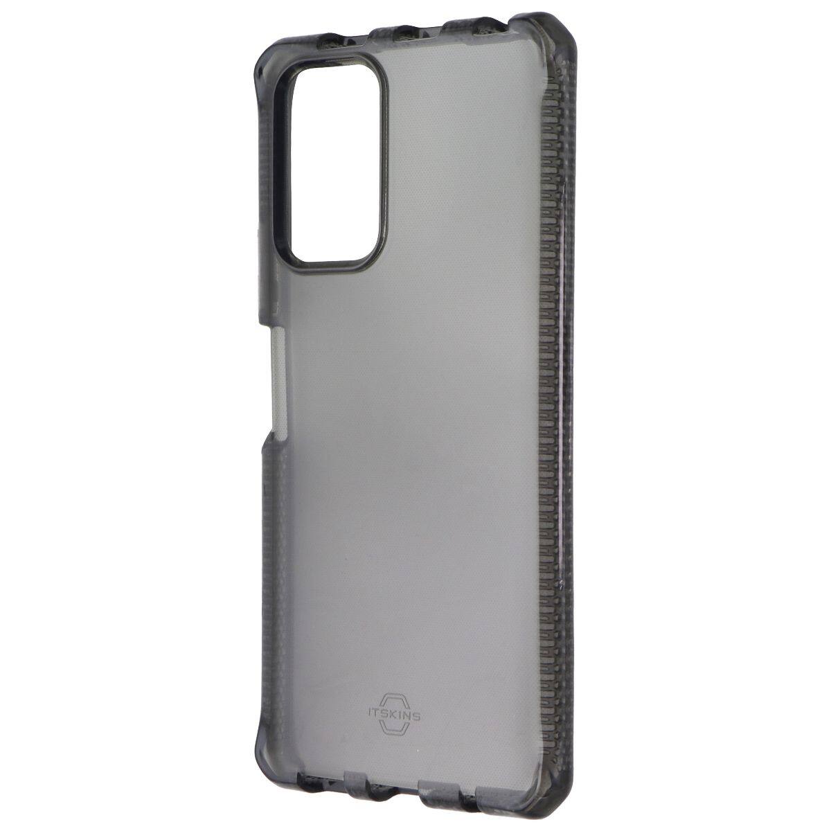 Front. Itskins - ITSKINS Spectrum R // Clear Series Case for Redmi Note 10 Pro Max - Smoke - Black.