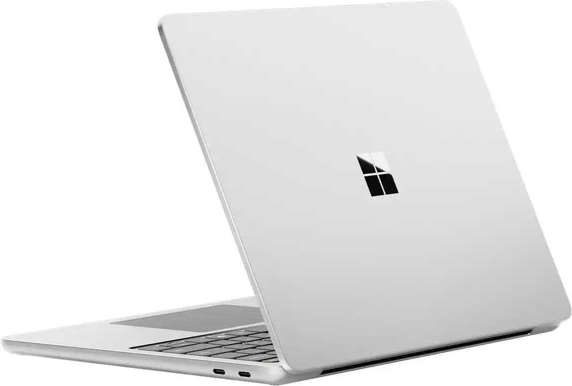Alt View 13. Microsoft - Surface Laptop - 13" 2K Touchscreen - Snapdragon X Plus (8 core) 2026 - 8GB - 256GB Storage - Platinum.