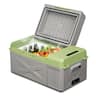 Alpicool - X20 Portable Fridge 12 Volt Car Refrigerator 20 Quart Fast Cooling Freezer For Fishing, Camping, Rv, Truck - Grey&Green