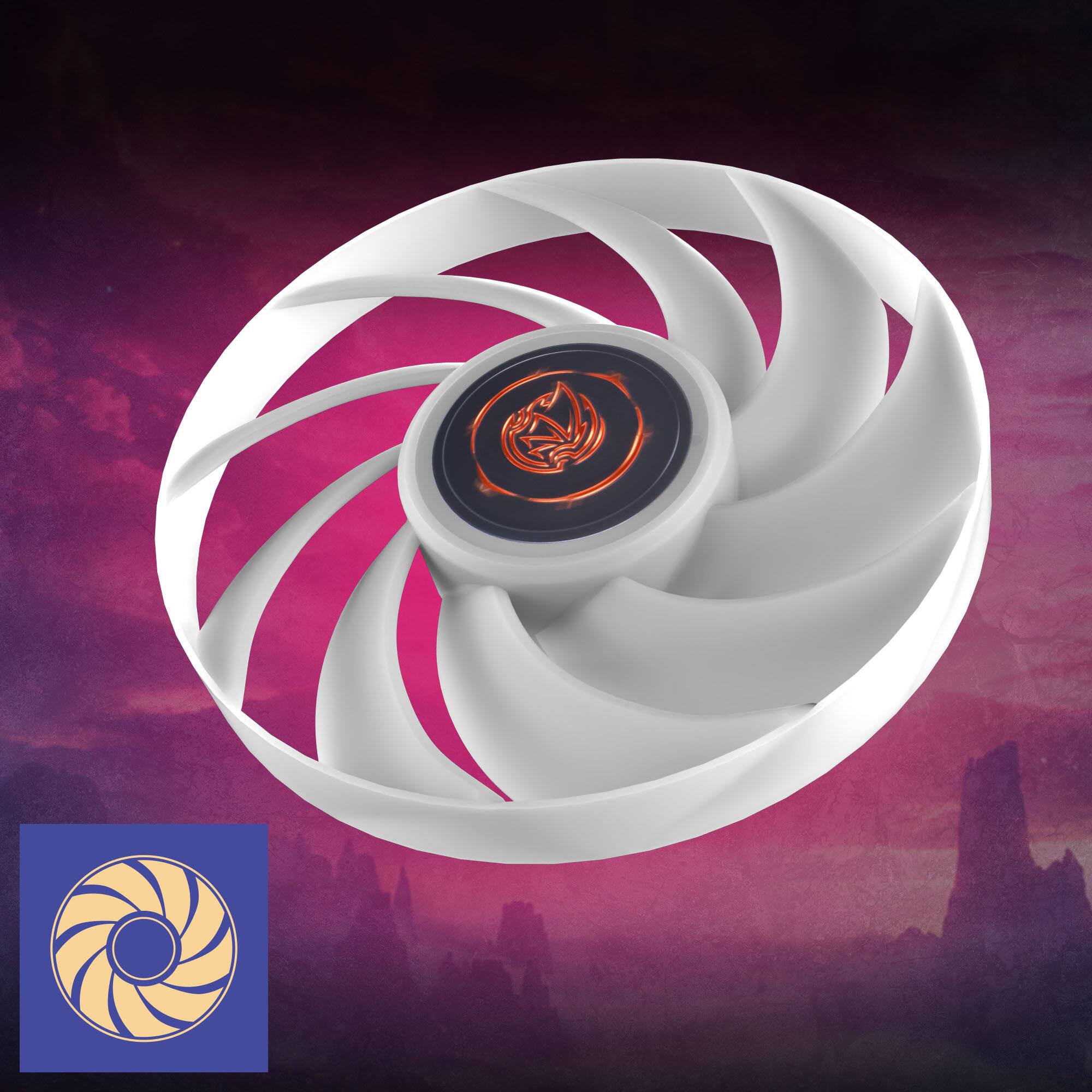 Alt View 1. MSI - CORELIQUID A17 MLG EDITION  CPU Liquid Cooler-360mm Radiator-Triple 120mm ARGB PWM Fans-Uni Bracket - Black & Red.