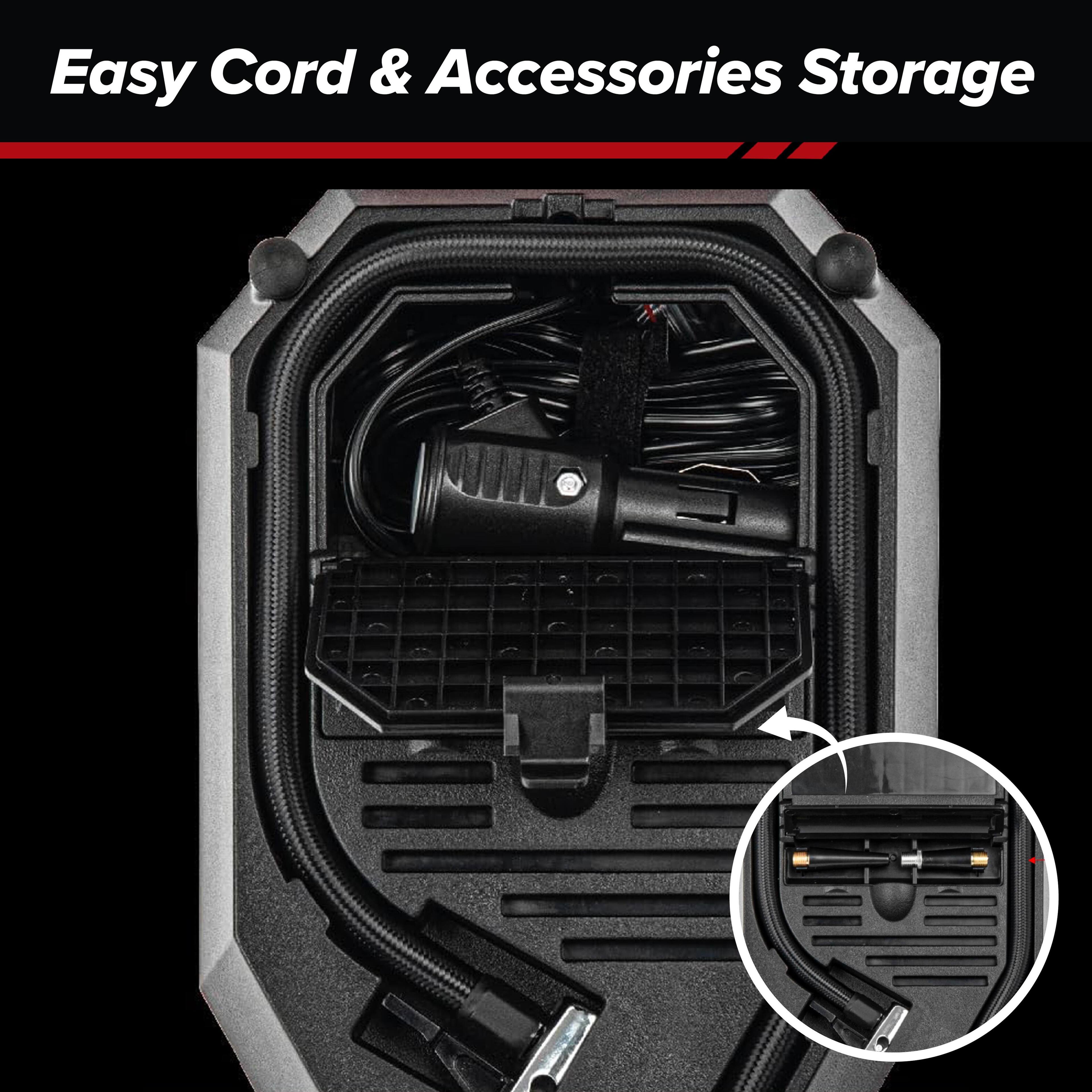 Easy Cord & Accessories Storage
