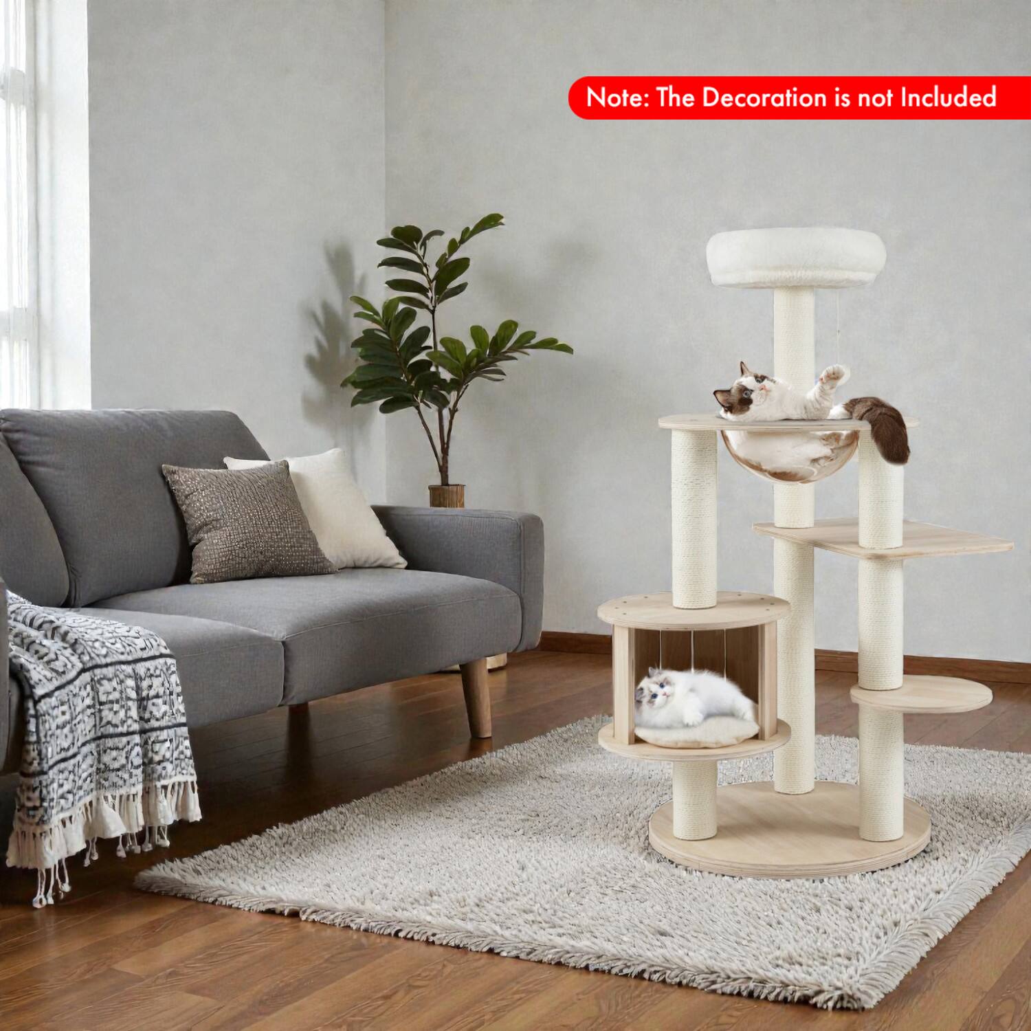 Note: The Decoration is not Included